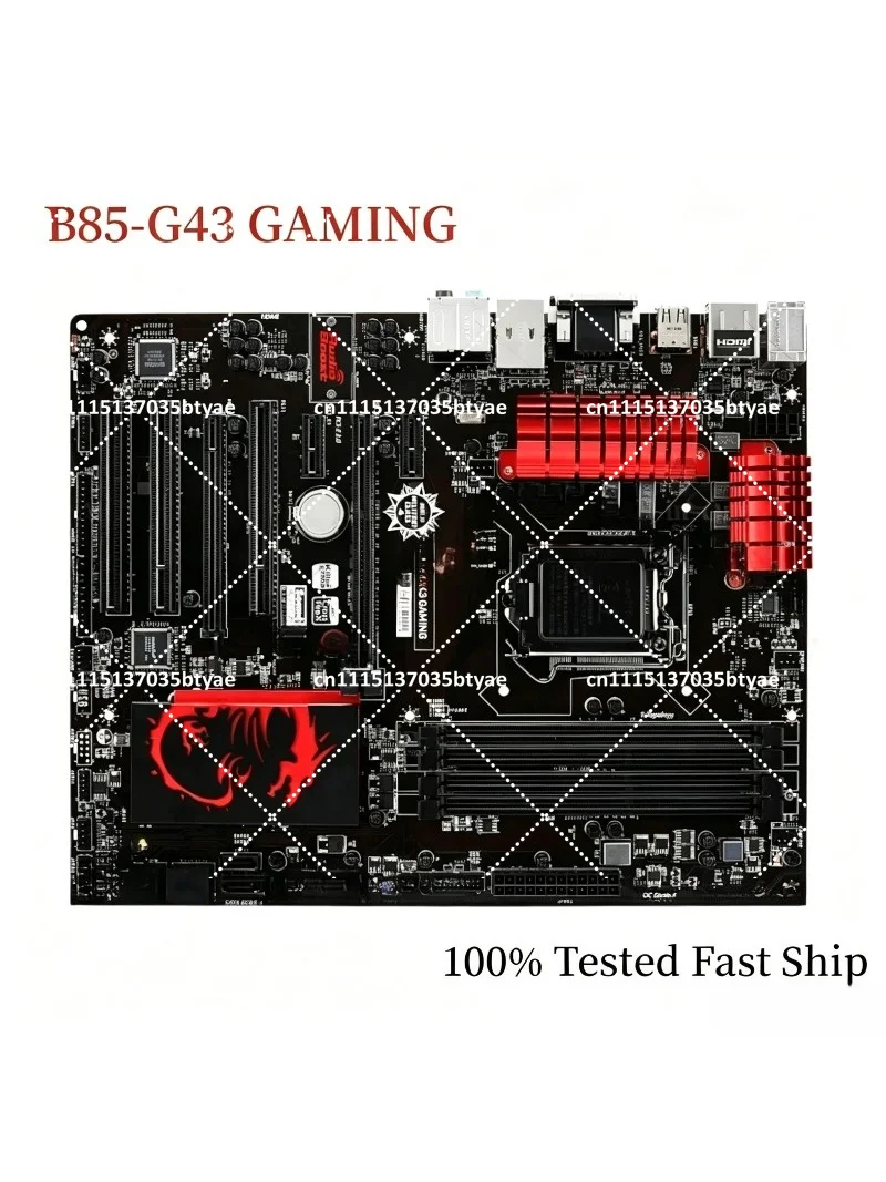 For MSI B85-G43 GAMING Motherboard 32GB LGA 1150 DDR3 ATX B85 100% Tested
