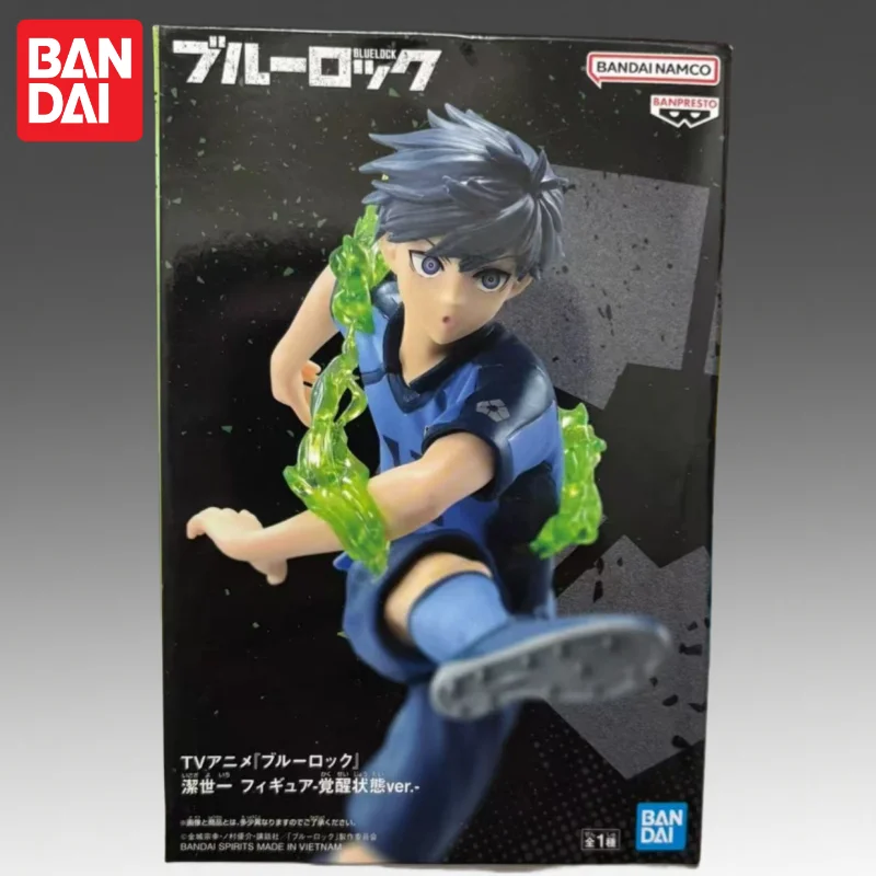 Bandai – figurine originale Banpresto Blue Lock Isagi Yoichi, modèle de poupée, flambant neuf, en boîte, personnages d'anime, Garage, en Stock