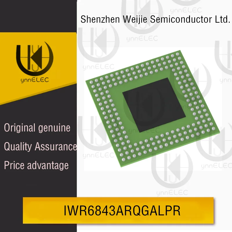 

Original Texas Instruments IWR6843ARQGALPR Radar Sensor IC