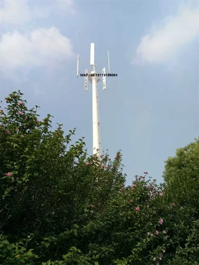 

Solar Energr Hybrid System Vertical Axis Wind Turbine 100kw Wind Generator for Factory Use