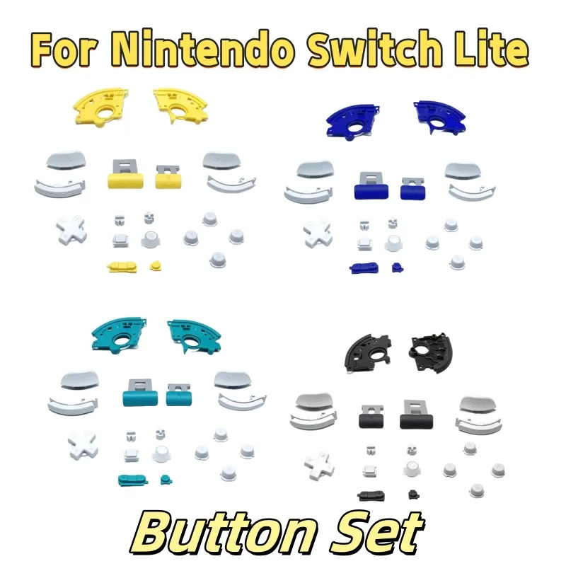 

Buttons For Nintendo Switch Lite Button Set A B X Y / D-Pad / Home / L R ZR ZL / Triggers Replacement