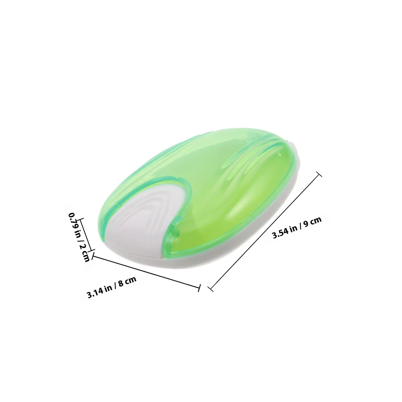 Shell Shape Retainer Case Portable Lightweight Press Design Travel Tooth Appliance Container Braces Box Tooth Saver Necklace