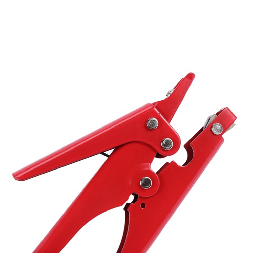 【Izin Obral】 Penjepit Memegang Kabel Nilon Lebar 2,4-9Mm untuk Mengamankan dan Memotong Menjadi Alat Kabel HS-519, Mengencangkan dan Mengkonvergensi T