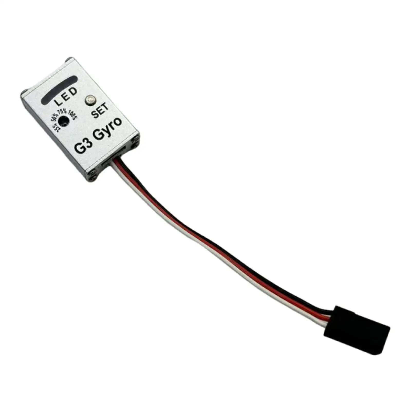 لعبة جيروسكوب سيارة عالية الأداء مدمجة وسهلة التركيب لملحقات شاحنة RC بمقياس Tamiya 1 14