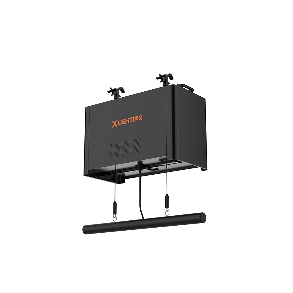 Heavy Duty 12M DMX Kinetic Lights Winch 60KG Load For LED Screen Concert Stage Automation