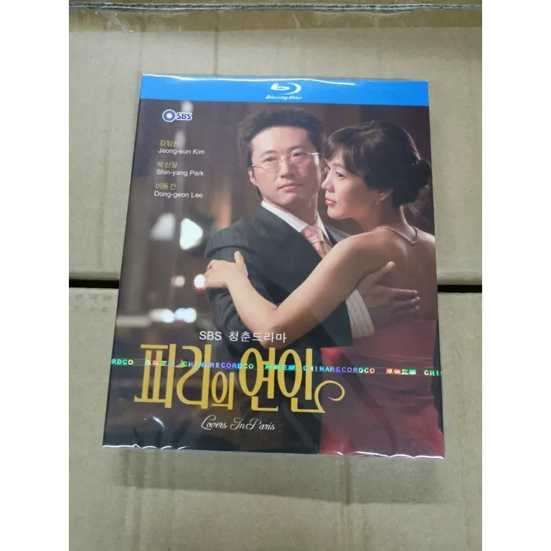 Blu-ray BD Korean Drama Paris Lovers Kim Ting-eun Park Shin-yang Korean with English and Chinese Subtitles