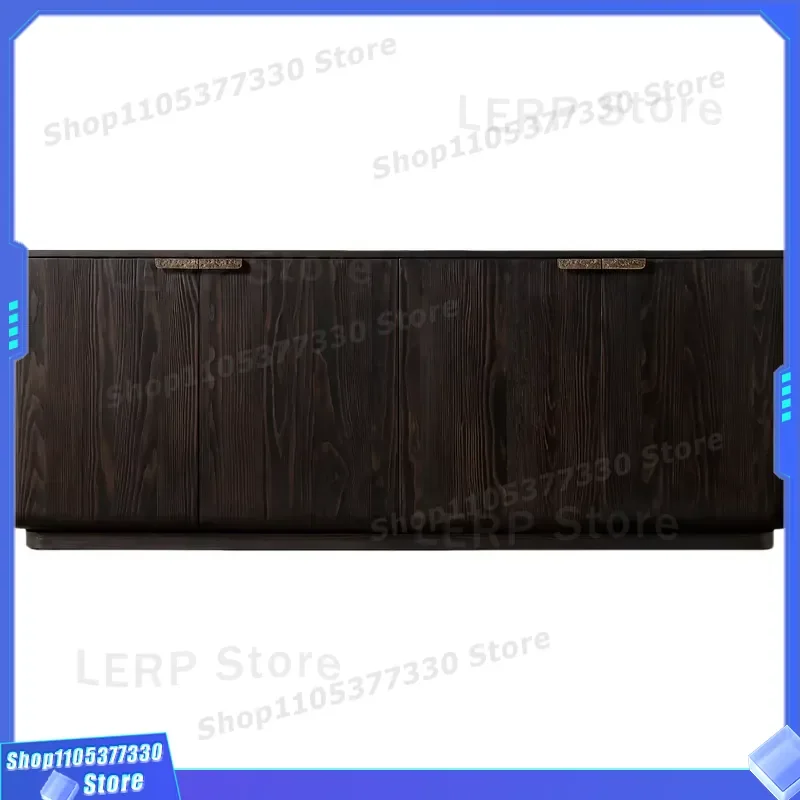 Modern Oak Wood Chest of Drawers 4 Door Luxury Solid Wood Dresser for Bedroom Living Room Furniture Storage Cabinet Home