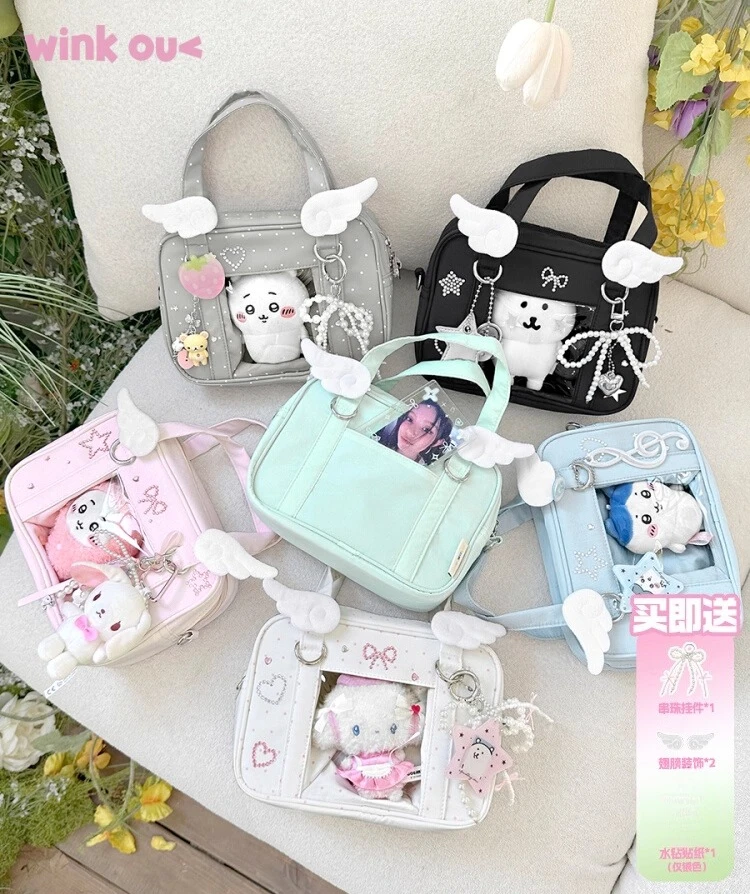 

Japanese Mini Baby Valley Dual-purpose Messenger Out Small Lta Bag Pencil Bag Stationery Bag Small Food 10cm Baby Bags Female