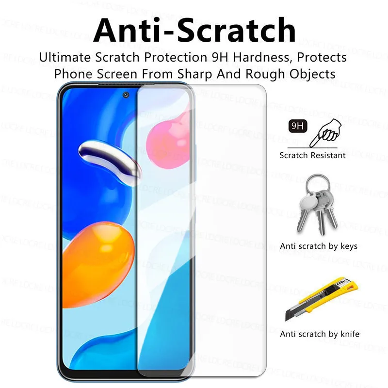 For Xiaomi Redmi Note 11S Glass Full Glue Screen Protector Redmi Note 11S Tempered Glass 9H Lens Film For Redmi Note 11S Global