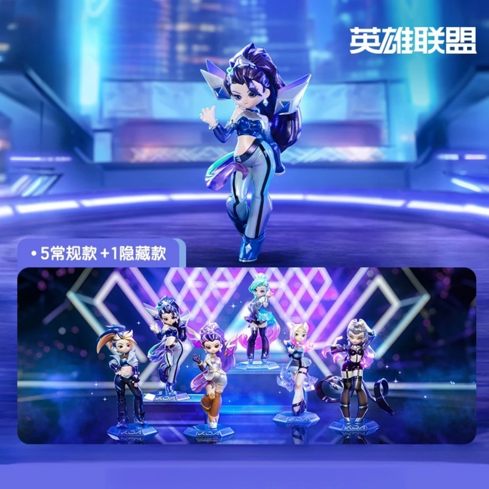 2024 New Products League of Legends K/DA ALL OUT Series Figures Blind Box Gift Ornament Anime Figure Model In Stock