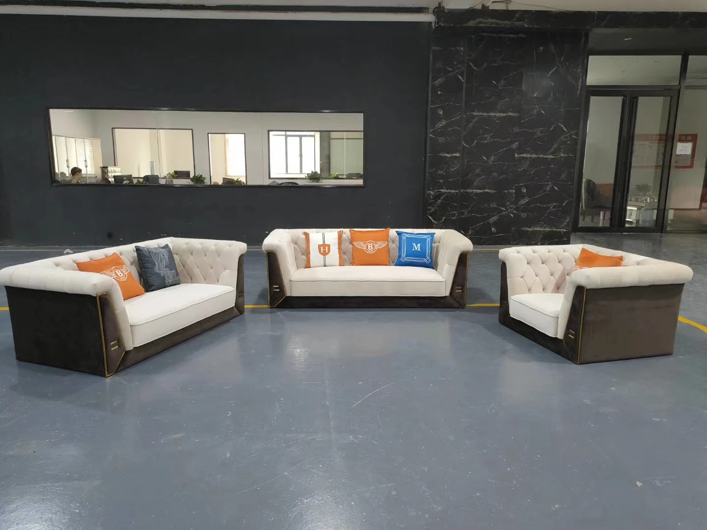 ชุดโซฟาเฟอร์นิเจอร์สำหรับบ้าน - Office Furniture Set บทวิจารณ์และราคา