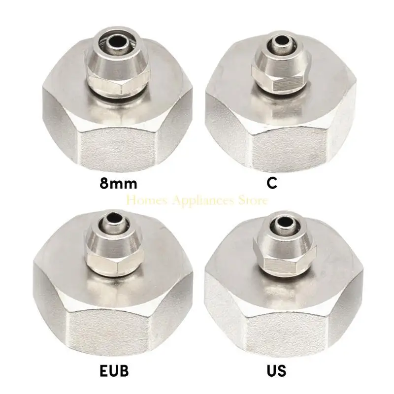 محول صنبور خراطيم الماء D0AB 3/4 تركيب مع مرفق غسالة مطاطية لتزويد الحمام بالمطبخ