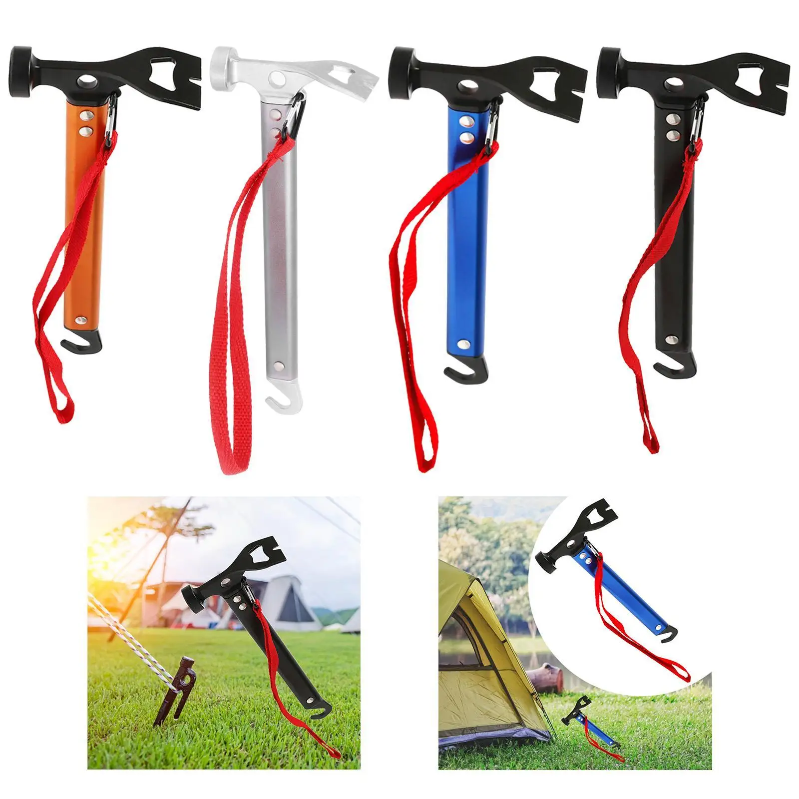 

Tent Stake Hammer Camping Hammer for Outdoor Sports Camping Tent Backpacking