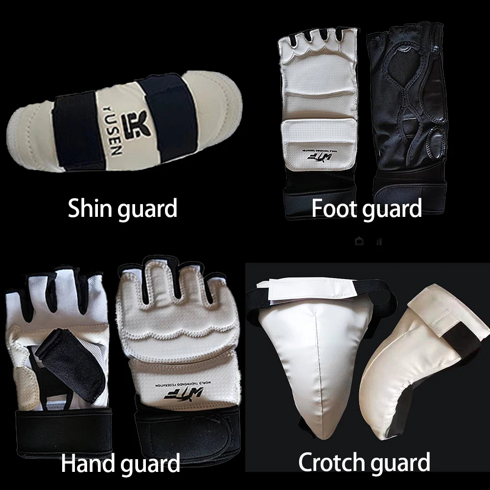 Taekwondo Protective Gear Thickened Combat Training Gear Boxing Match Karate Uniforms Judo Karate Gloves