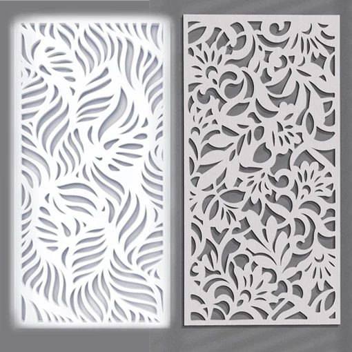 Decorative Partitions for Living Room Folding Room Divider Screen Stainless Steel Metal Screens