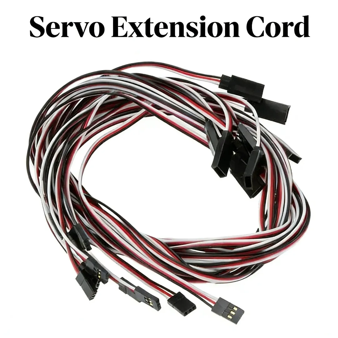 RC Servo Extension Cord Cable Wire Lead JR For Rc Helicopter Rc Drone 10pcs 15cm 20cm 30cm 50cm 100cm