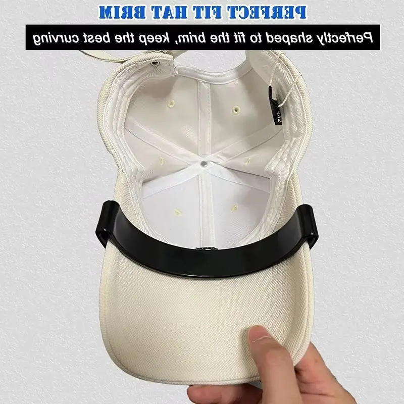 Hat Brim Bender No Steaming Required Curving Tool Baseball Caps Hat Edge Curving Shaping Band Accessories For Perfect Brim Curve