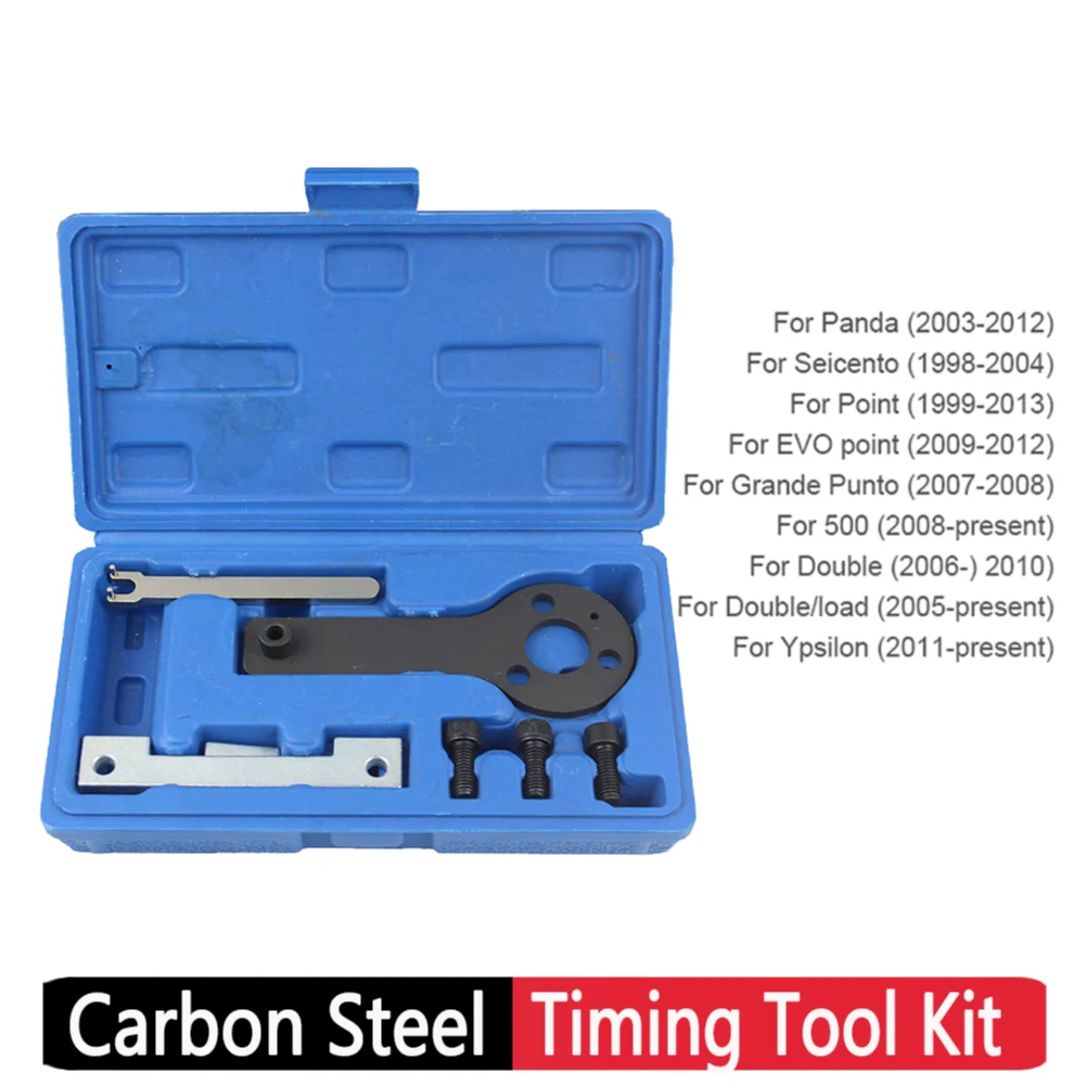 Car Petrol Engine Camshaft Locking Tool Camshaft Timing Belt Tool Kit for Chrysler Fiat 500 Punto Evo Panda 1.1 1.2 1.4 Liter