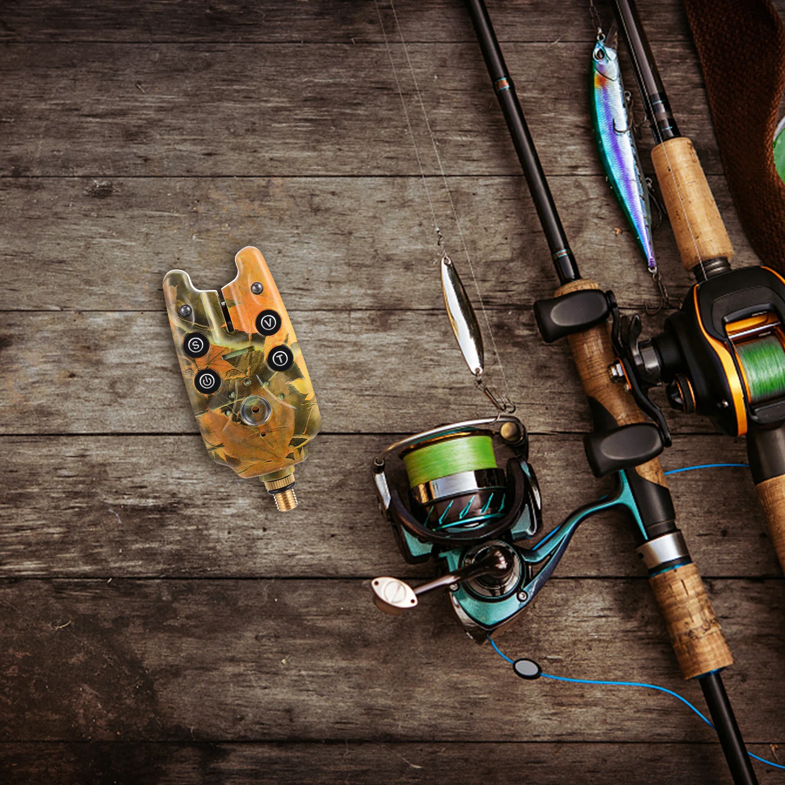 

Electronic Fishing Bite Alarm Loud Sound LED Alert Bell Night Fishing Accessories Bite Indicator Fish Rod Alert Indicator