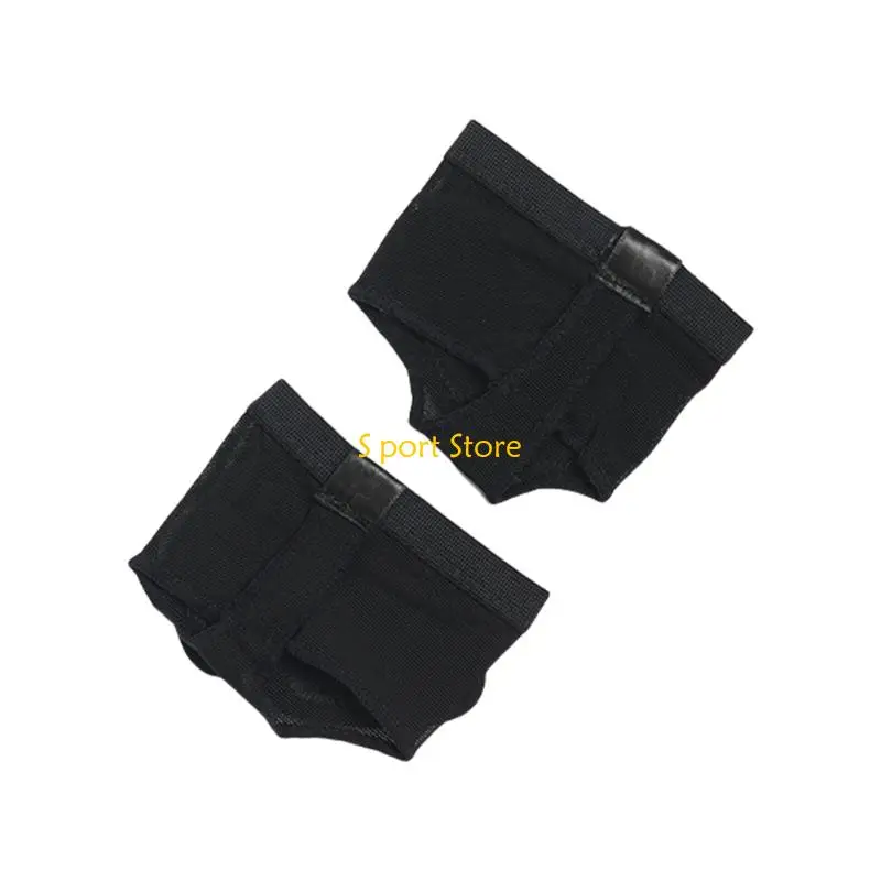 U2JB 1 زوج النساء الرقص الشرقي ممارسة وسادة للقدم نصف باطن أحذية الرقص الباليه الرقصات الغنائية الكفوف وسادة الرقص الشرقي ملحق