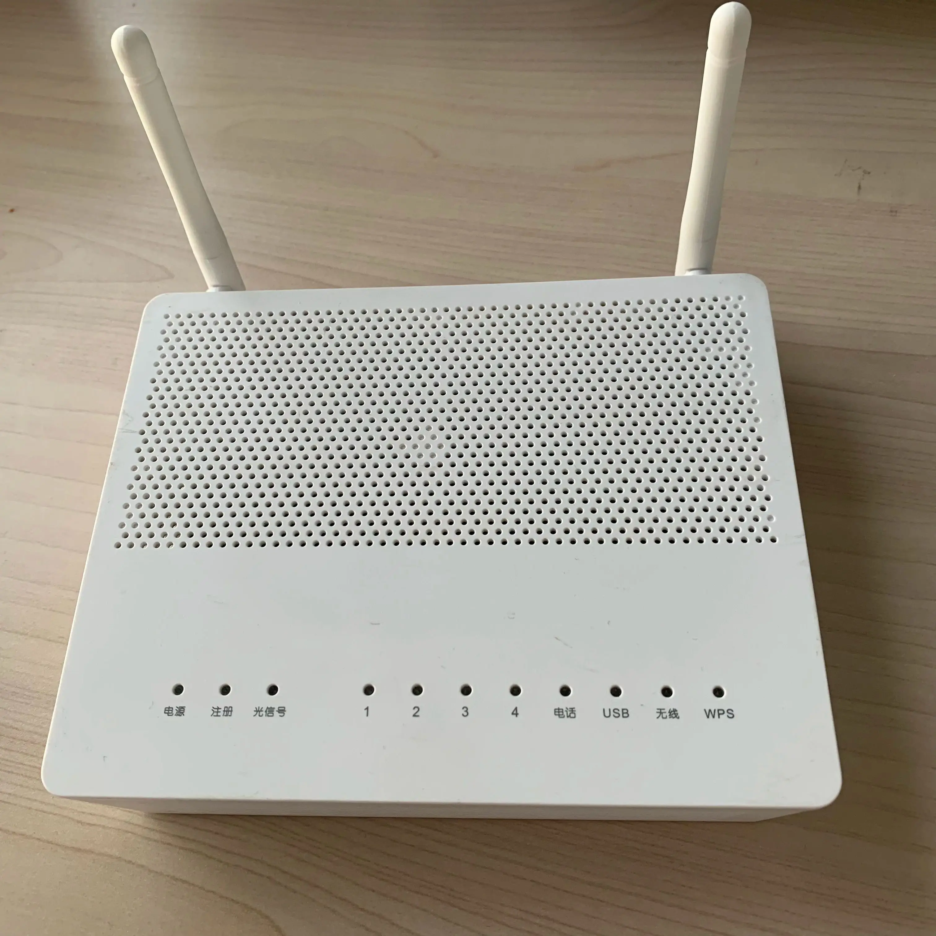 Imagem -04 - Xpon Onu Inglês Firmware H1s3 Ont 1ge 3fe Lan 2.4g Wifi Ftth Gpon Modem sem Adaptador Segunda Mão sob 50 Pcs