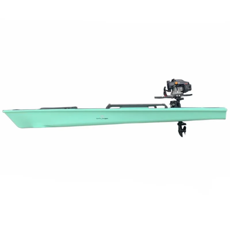 

Zero Pedal Solo Skiff Boats Fishing Canoe/kayak With Electric Motor