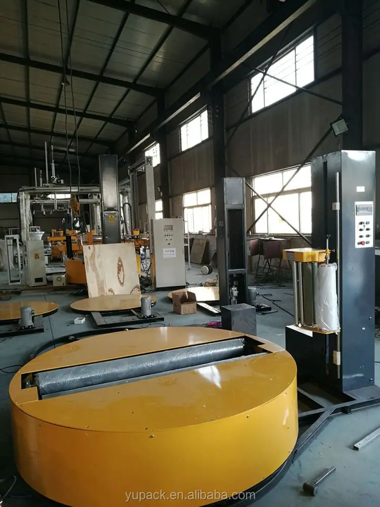 Automatic Stretch Film Wrapper Packaging /Packing / Shrink Wrap/ Wrapping Machine for Paper Reel Toilet Tissue Cylinder Roll