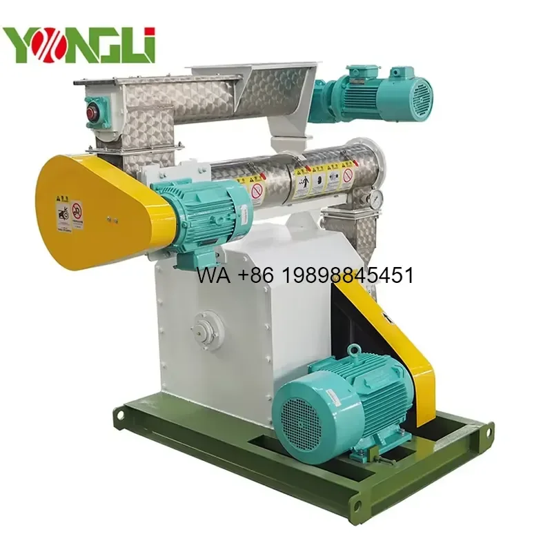 Wmwmnu New Professional Animal Poultry Feed Pellet Mill 1-5TPH Stainless Steel CE ISO Certified
