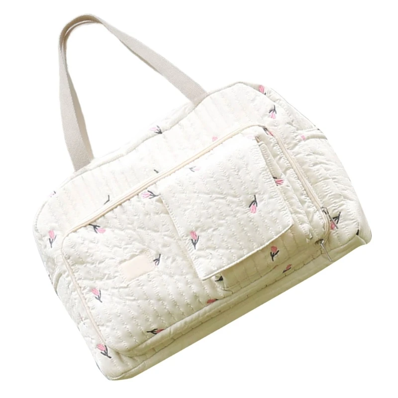 Large Capacity Mom Bag for Easy Storage Baby Bottles and Diapers Newborns Essential Product Organiser Case 425F