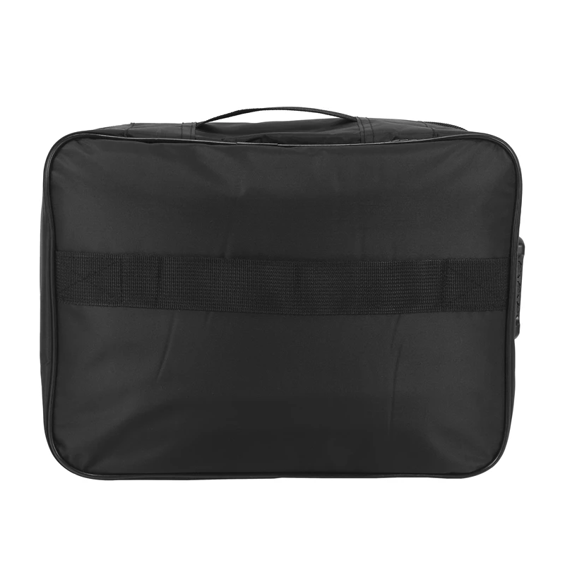 Important File Pocket Holder,Document Organizer Box,Oxford Waterproof Document Storage Bag with Safe Code Lock (Black)-A69M