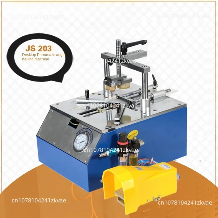 Photo frame 45 degree desktop pneumatic nail angle machine