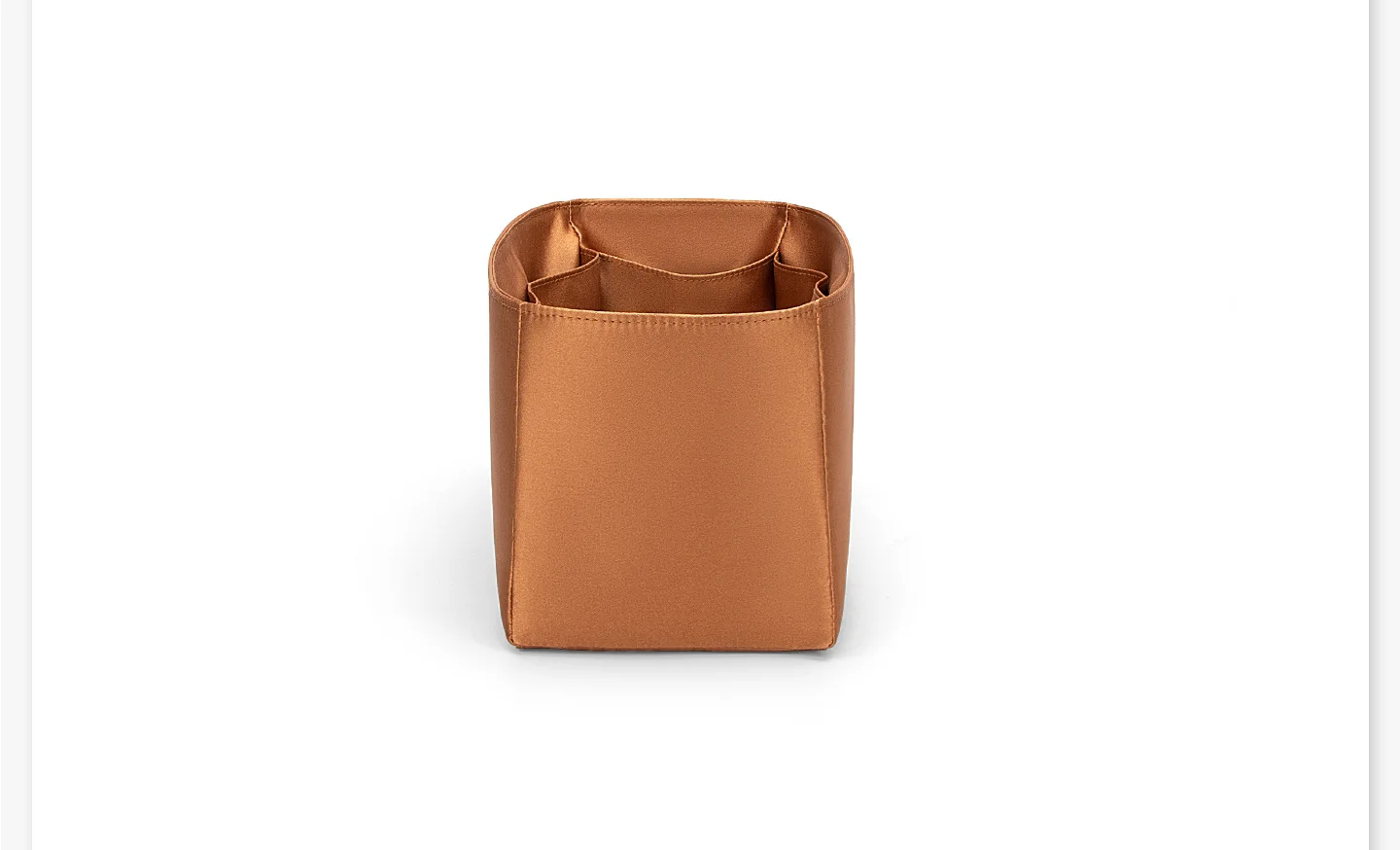 Stunning High Quality Acetate Satin Bag Organizer for Shoulder Birkin Bag Storage Cosmetic Organization Insert Inner Bag Insert