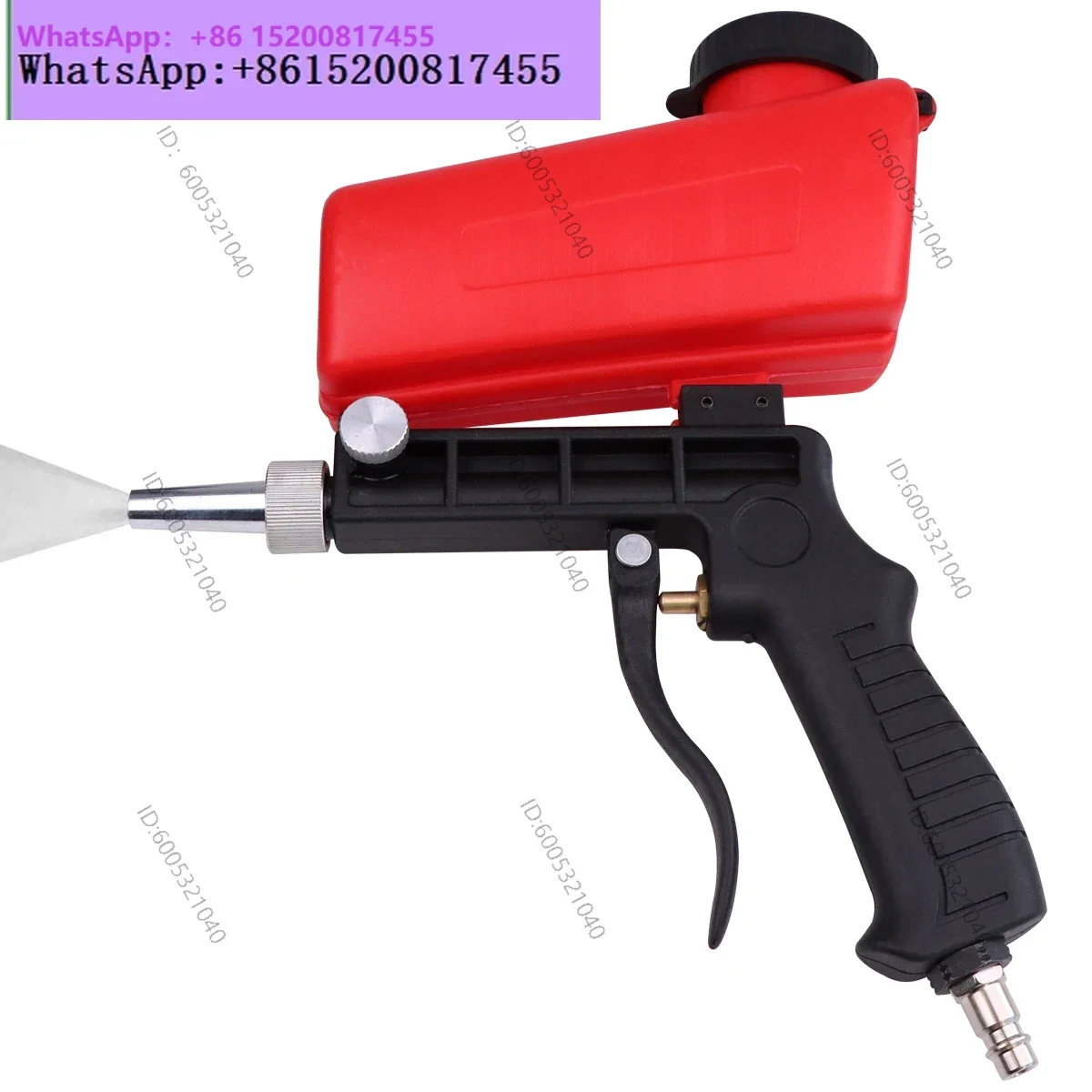 Manufacturer spot wholesale portable gravity sandblasting gun pneumatic tools professional adjustable small sandblasting gun