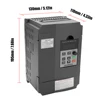 AT1-2200S VFD 주파수 속도 제어기, 모터 드라이브, 단상 In 3 상 out 가변 인버터 거버너, 2.2KW 12A 220V 6
