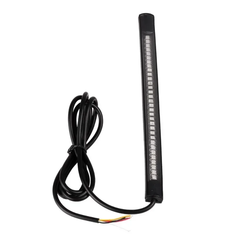 Motorcycle Light Strip LED Brake Light Turn Signal Sleeve Motorcycle License Plate Tail Lights