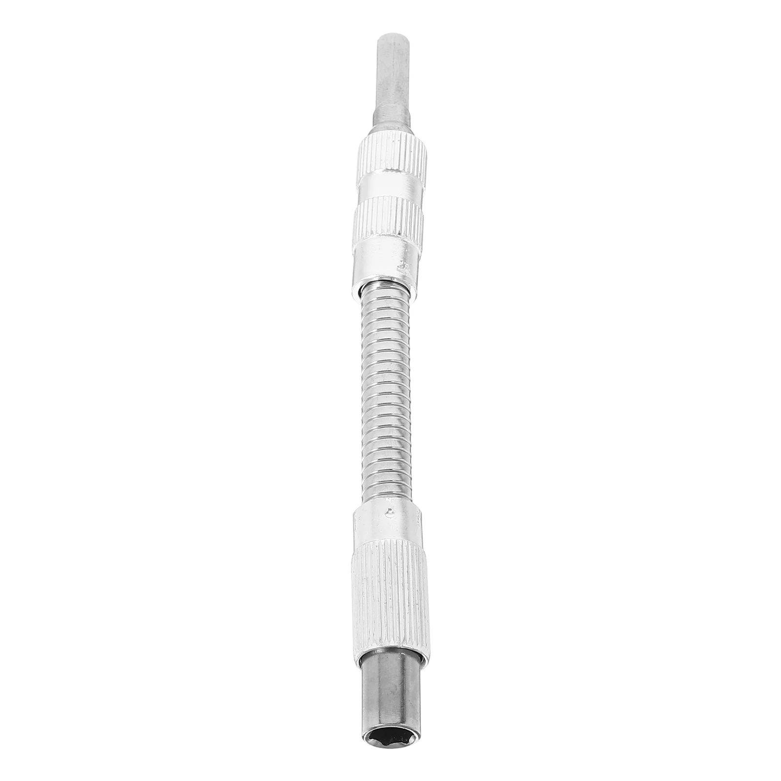 

Electric Drill Connecting Rod Bit Extender Silver Flexible Shaft for Screwdriver Universal Joint Extended Reach Narrow