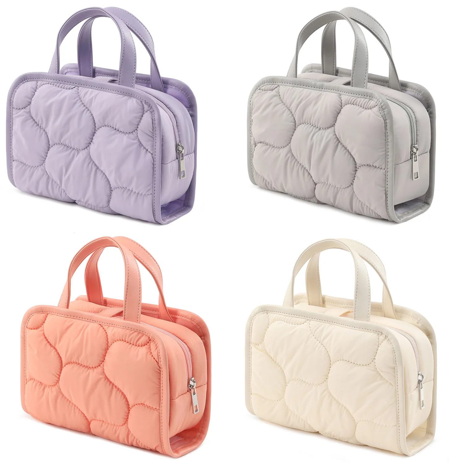 Bolsa de maquiagem para mulheres, Bolsa cosmética, Maquiagem de viagem, Bolsa de higiene pessoal, Bolsa de lavagem, Plush Pen Storage, Organizer