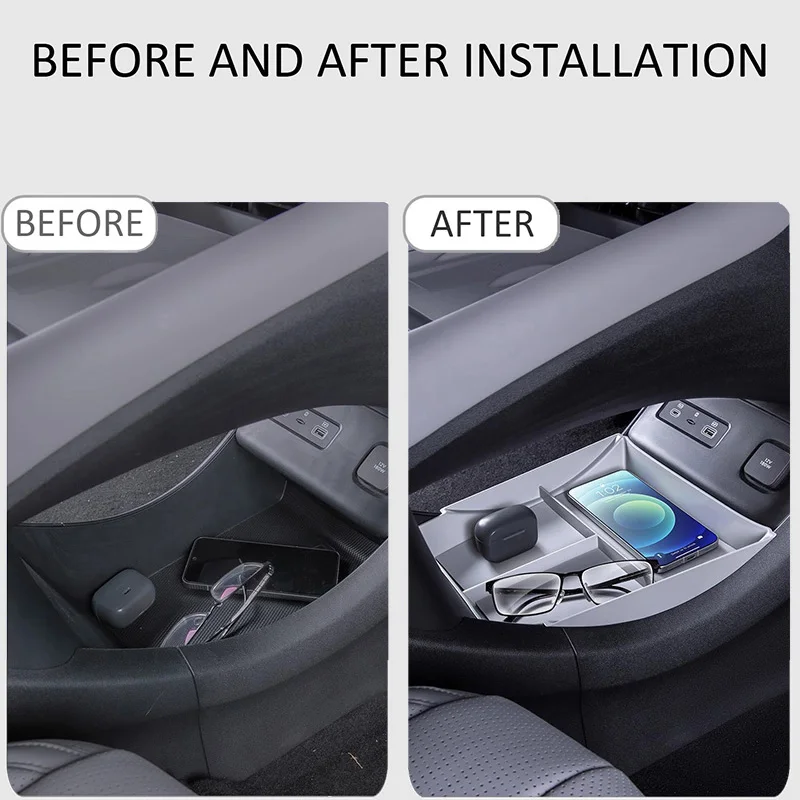 For BYD Sealion Sea Lion 06 DM-i EV 2025 Car Lower center console storage tray Box Organizer Automotive interior modification