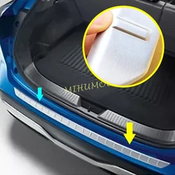 Stainless Steel Rear Bumper Protector Guard Cover For Nissan Qashqai J12 2022 2023 2024 Accessories