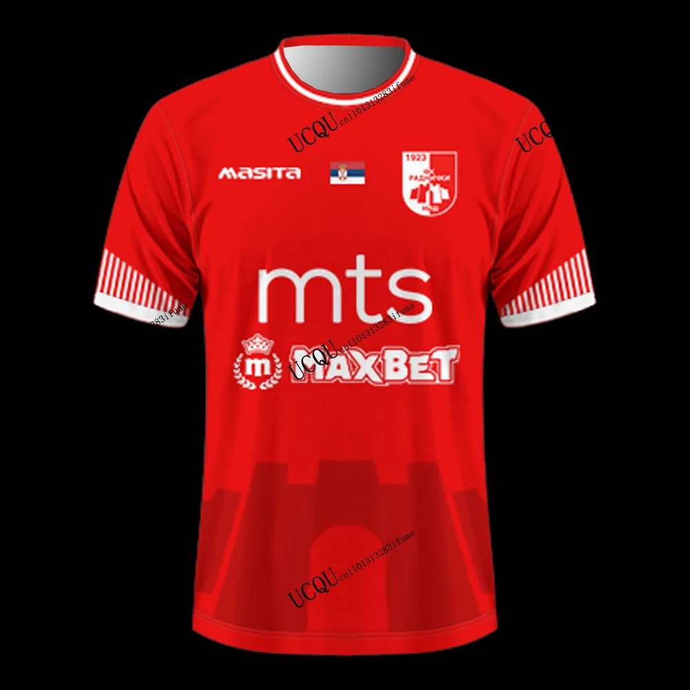 FC RADNICKI NIS 2025-26 الوافدين الجدد المنزل بعيدا Liga Srbija يوغوسلافيا عادية التدريب تي شيرت كرة القدم جيرسي الكبار طفل ثلاثية الأبعاد مطبوعة