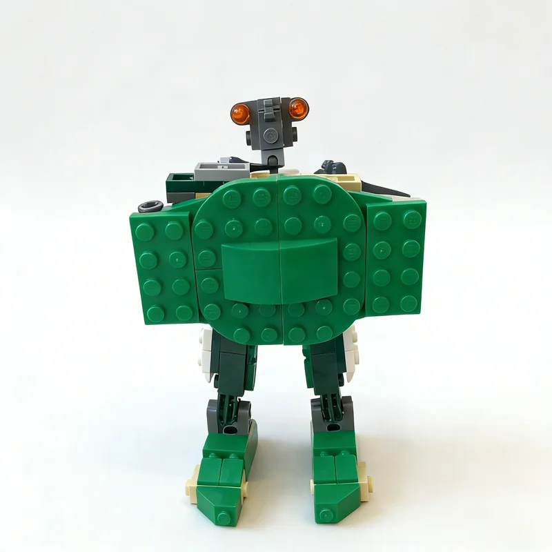 131pcs MOC Creator 3 1 The Defender Mech Model Building Blocks DIY Construction Creative Toy Education Festival Gift Idea