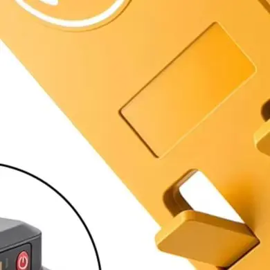 Wireless Charging Solution with Type-C Port and USB Output for Smartphones and Mobile Devices Using For Battery Tool Power