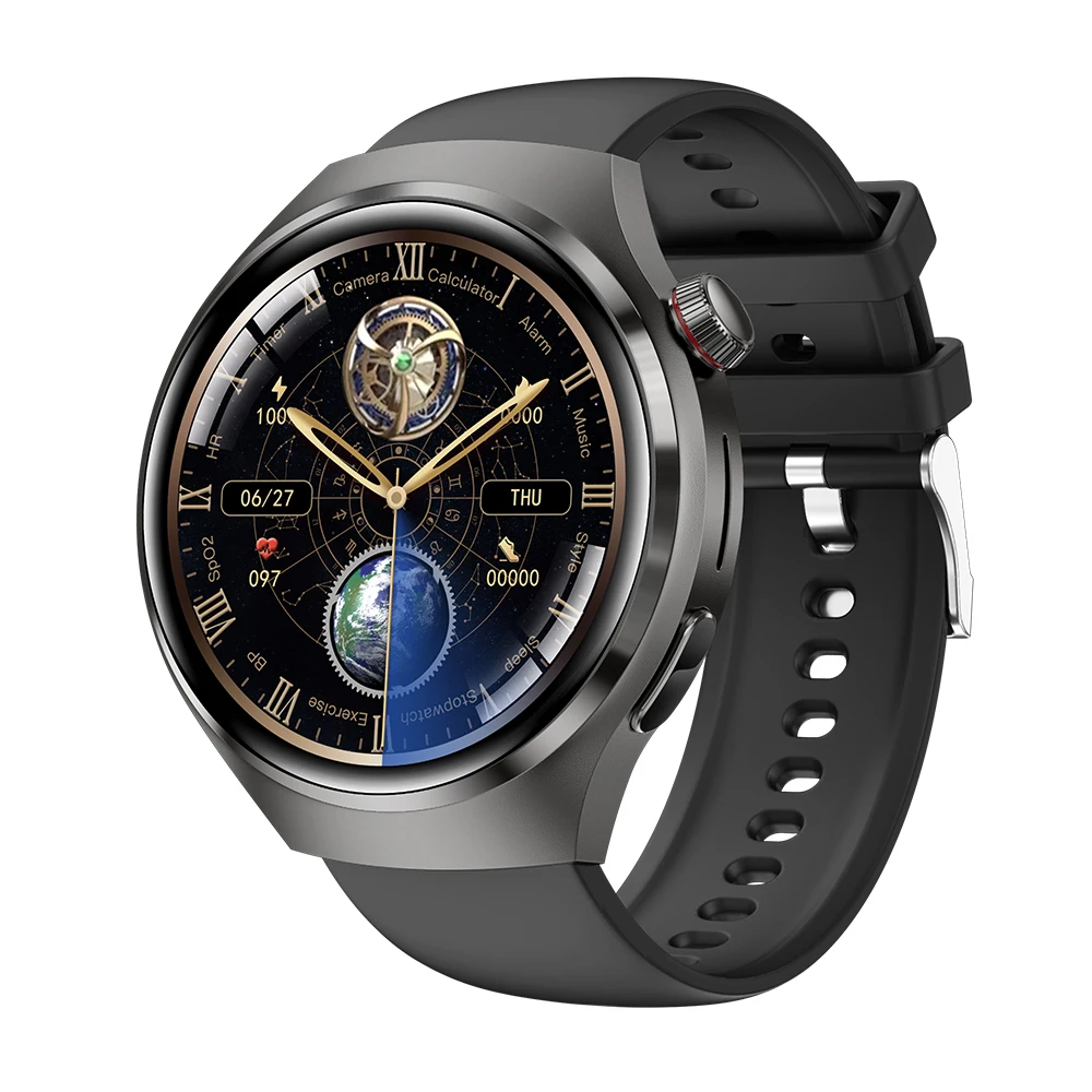 TLCRETE 2025 DK56 الرجال النساء 2 في 1 Smartwatch BT Call جهاز تعقب للياقة البدنية 1.53 ''شاشة رياضية Relojes سماعة ساعة ذكية مع أذن