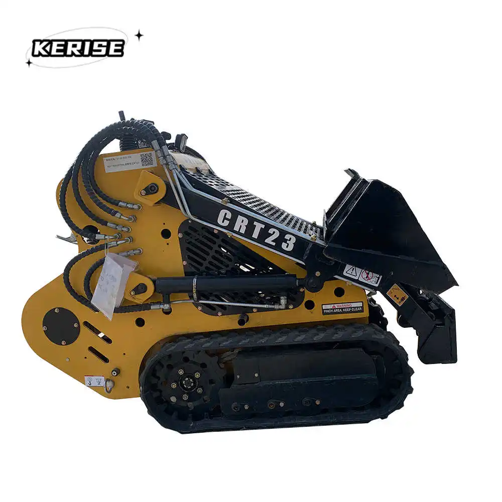 Crawler Small Skid Steer Mini Track Skid Steer Loaders Tracked Backhoe Loader