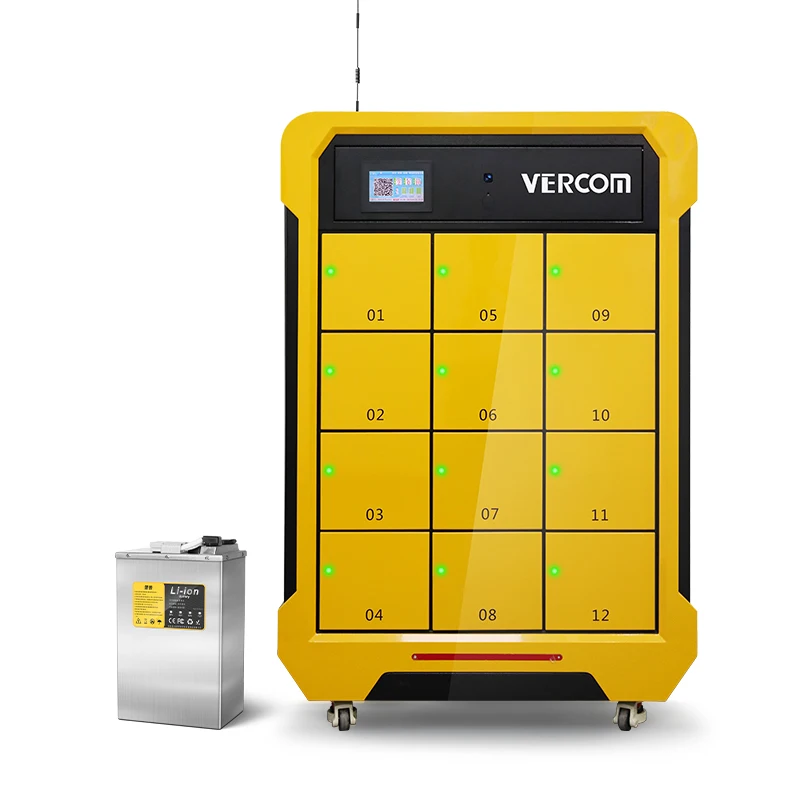 OEM Electric Motorcycle Scooters Battery Charging Swapping Cabinet Battery Charging Station Intelligent Charging Cabinet