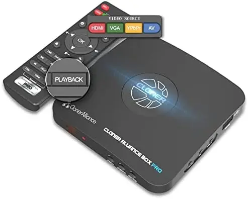 

Box Pro 1080p DVR - HDMI Capture, RCA/YPbPr/VGA to Digital Converter, Scheduled Recording, No PC Needed