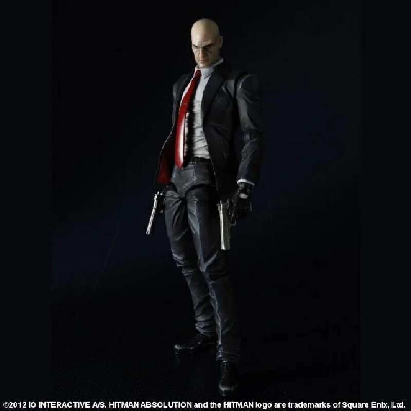 

Play Arts Hitman Codename 47 Action Figure PA Agent 47 Figurine PVC Model Doll 23cm Joints Movable Classic Collection Toys Gifts