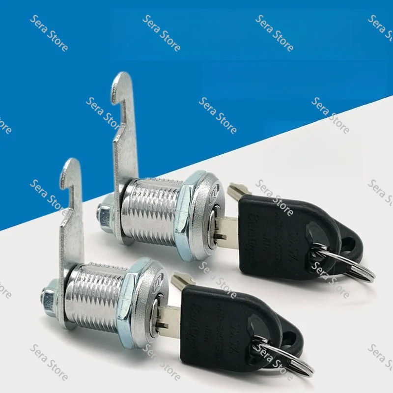 10/16/20/25/30/35/40mm Security Lock Metal Cylinder DIY Cabinet Locker Cam Lock With Same Keys Security Mailbox Lock Drawer