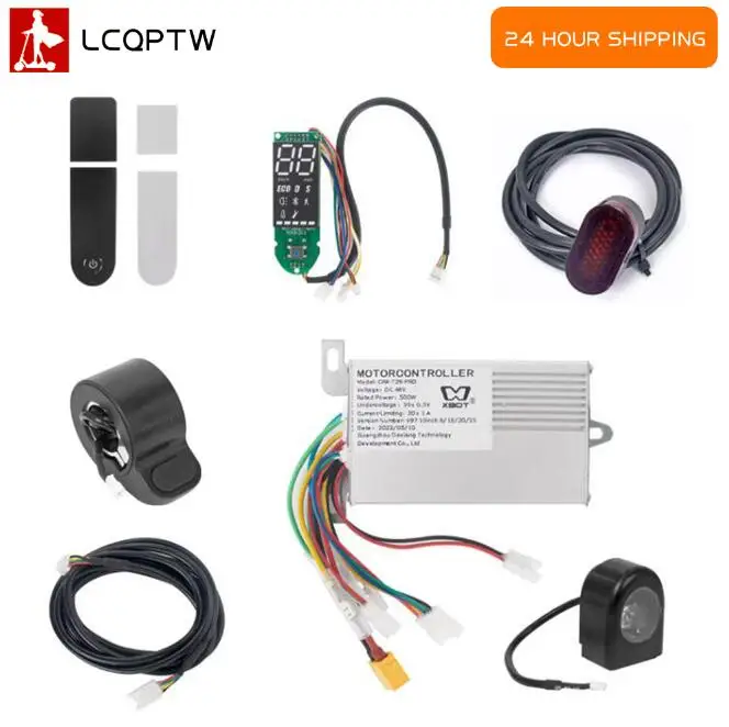 

Monorim 48v Electric Scooter Controller Set With Dashboard Accelerator Replacement For Xiaomi M365/1s/essential/Pro/Pro2 Parts