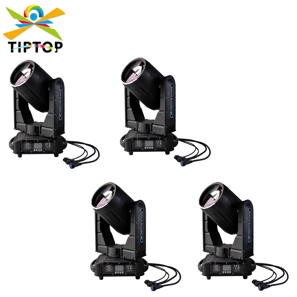 Discount Price 4 Pack 500W High Power Waterproof IP55 Stage Moving Head Light Outdoor Using MSD 17R 350W YODN Bulb Sound Auto